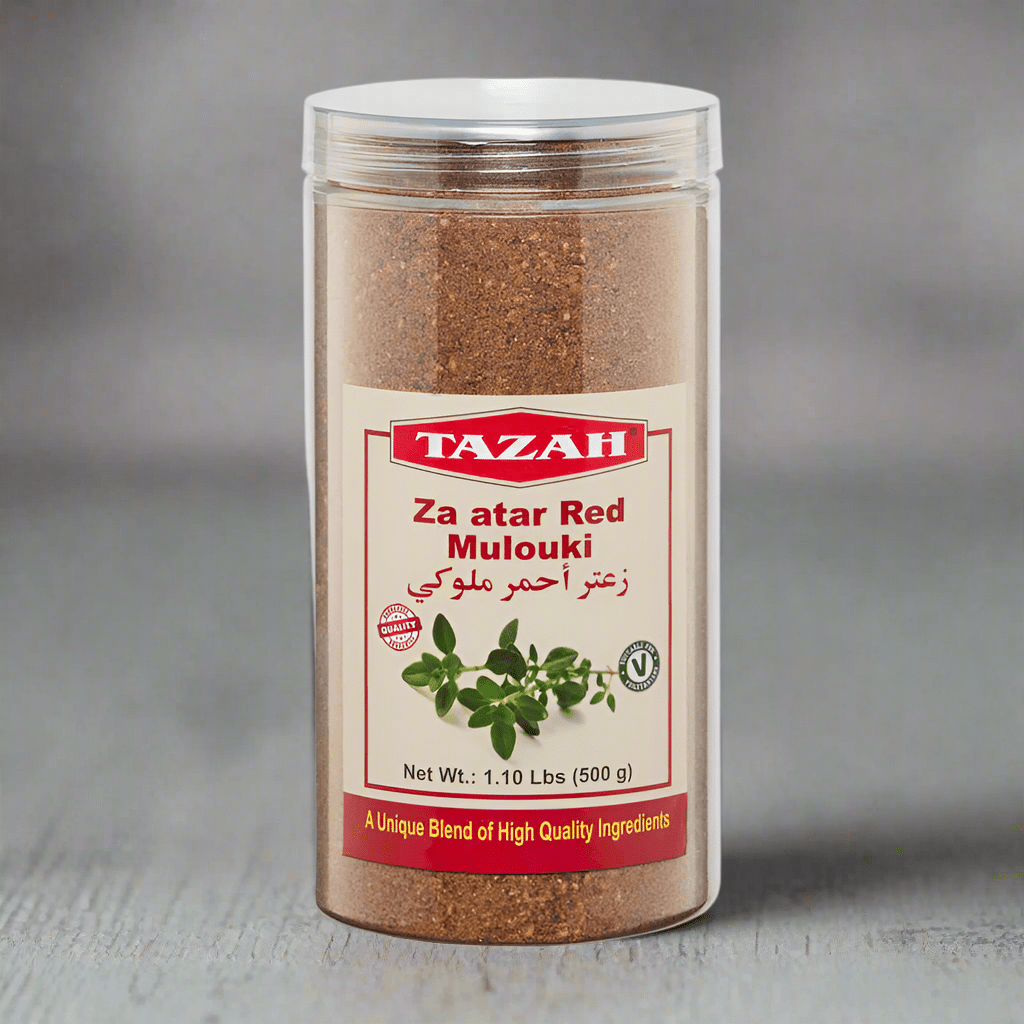 Tazah Zaatar Red Mulouki 1.1lb / 500g - Mideast Grocers