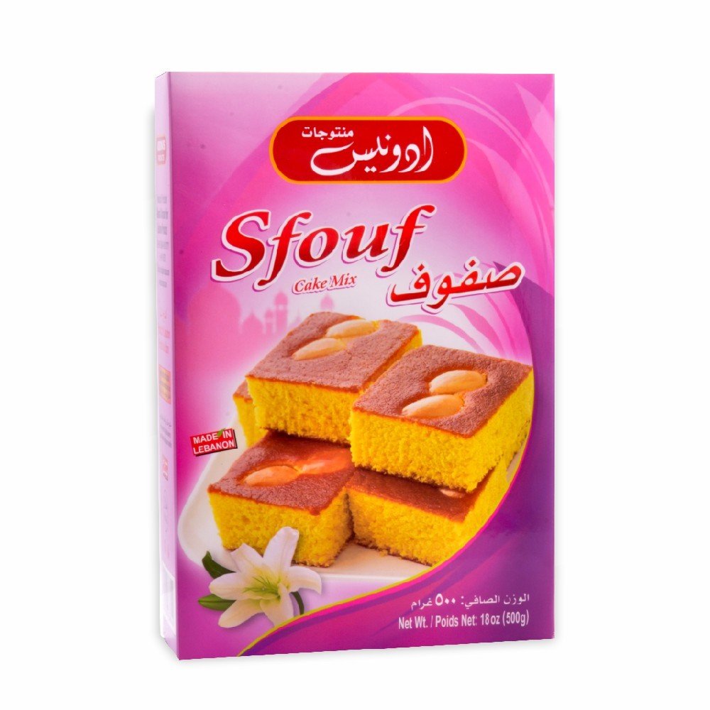 Adonis Sfouf Cake Mix 500g - Mideast Grocers