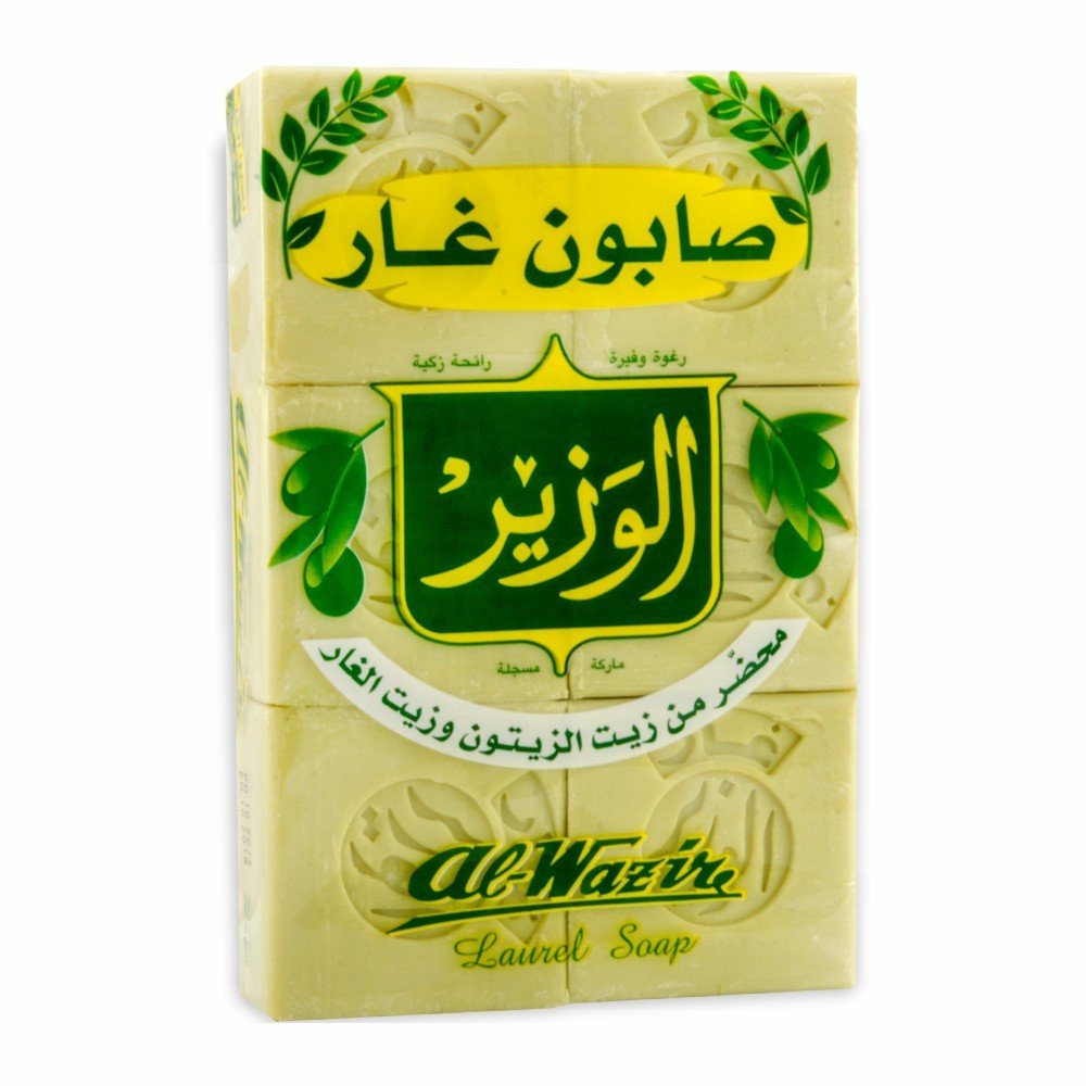 Al Wazir Laurel Soap 6 Piece (900g) - Mideast Grocers