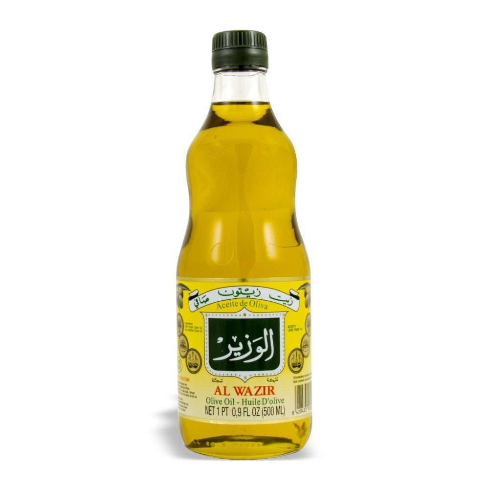 Al Wazir Pure Olive Oil 16.9 Fl oz (500mL) - Mideast Grocers