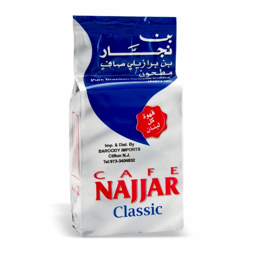 Cafe Najjar Classic Coffee Vacuum Sealed Bag 450g - Mideast Grocers