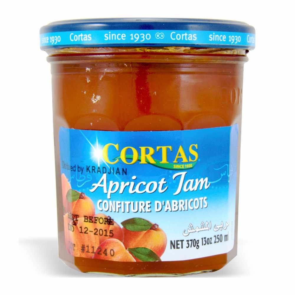 Cortas Apricot Jam 13 oz - Mideast Grocers