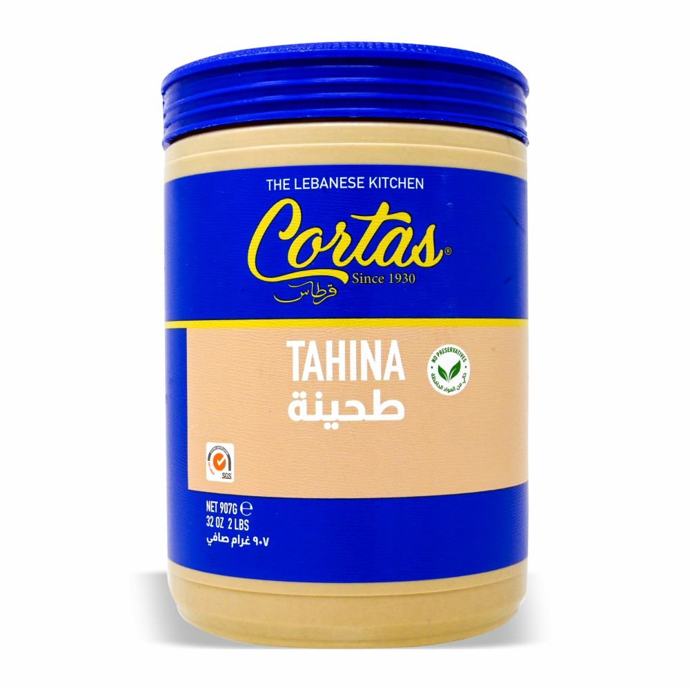 Cortas Tahini PET Jar 2lb (32 oz) - Mideast Grocers