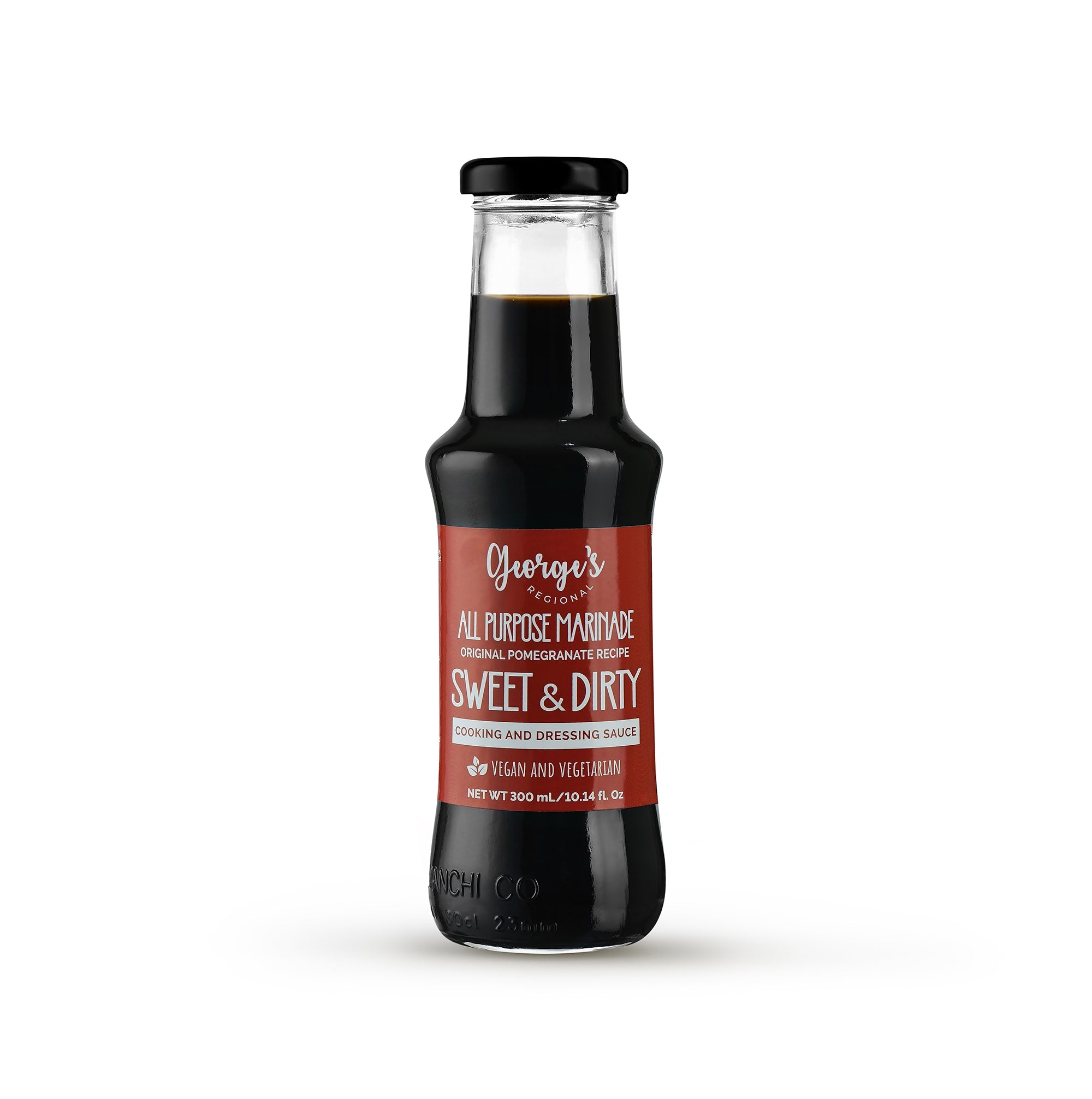Pomegranate Molasses All Purpose Marinade and Dressing Sauce (Sweet & Dirty Flavor 300 mL/10.14 fl.Oz) - Mideast Grocers