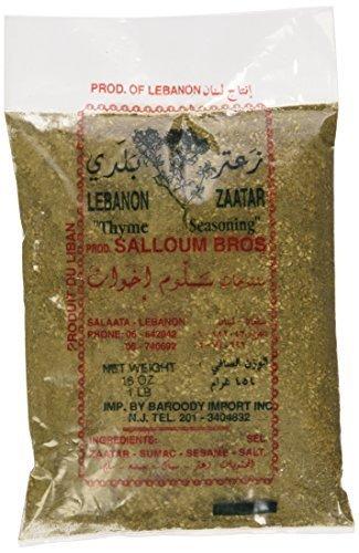 Salloum Bros. Lebanese Zaatar 16 Ounce (454g) - Mideast Grocers