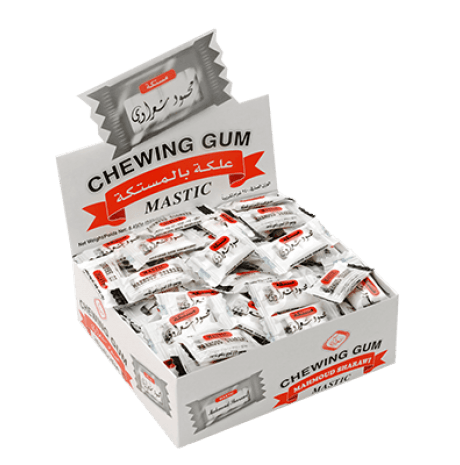 Sharawi Gum 100pcs Box - Mastic Flavor - Mideast Grocers
