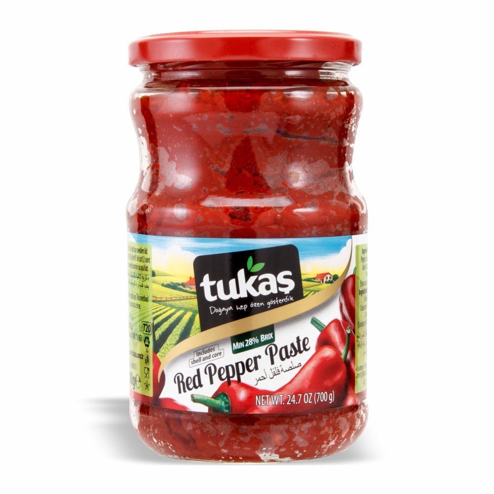 Tukas Red Pepper Paste Mild 24.7 Oz (700g) - Mideast Grocers